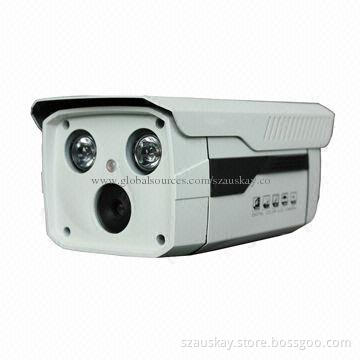 1/3-inch HD IP CCTV CMOS Camera with 50 IR Distance, Weather-resistant